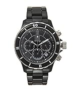 Light Time Reloj Black And White Negro