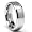 6MM Grooved High Polish Matte Finish Men's Cobalt Chrome Ring Wedding Band Size 6