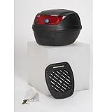 Produkt-Bild: UNIVERSAL- Topcase - abnehmbar - Motorradkoffer - matt, schwarz - f&uuml;r Roller und Motorrad -
