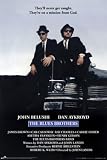 Blues Brothers Poster ~They'll never get caught, They're on a mission from God ~ 24x36