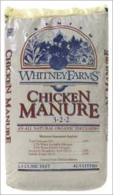 WHITNEY FARMS CHICKEN MANURE 1 cubic foot