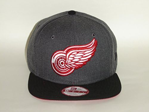 New Era 9Fifty NHL Detroit Red Wings 2Tone Grey/Black Snapback -A1810