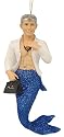 December Diamonds Gay Dr. Fish Merman Christmas Ornament