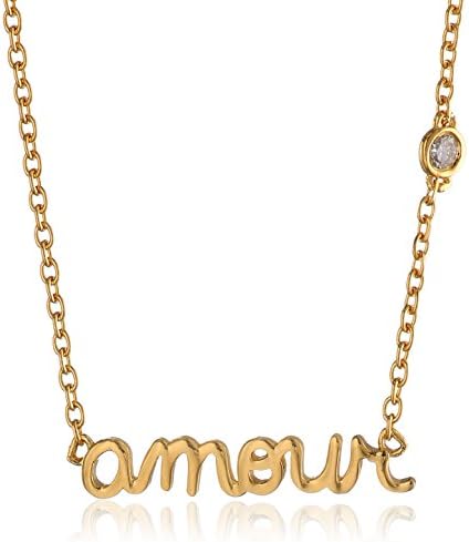 Shy by Sydney Evan Amour Yellow Gold Pendant Necklace