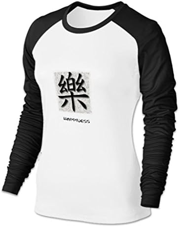 AnneMello Baseball Shirts For Women Colorful Backgrounds White/Black XXLarge