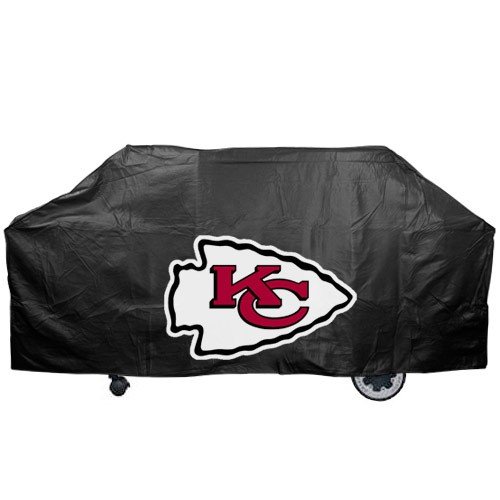 Kansas City Chiefs Black Grill Cover