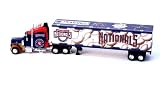 WASHINGTON NATIONALS Diecast 1:80 Scale Replica 2005 Peterbilt Mini TRACTOR TRAILER TRUCK
