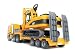 Bruder Mercedes-Benz Actors Low Loader Truck with CAT Excavator  Combo