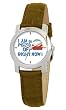 South Park Women's D1560S031 Eurus Collection Cartman Brown Leather Watch