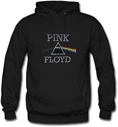 Gua9 Men's Original Refashion Classic Pink Floyd Pullover Adult Sweatshirt Large Black