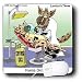 Londons Times Funny Medicine Cartoons - Hyena Dentistry - Mouse Pads