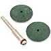 2 Rubber Wheel Abrasives Jewelers Polishing Rotary Tool