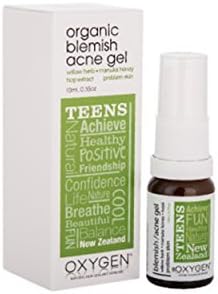Oxygen Teen Blemish/ Acne Gel with Willow Herb and Nelson Manuka Honey for All Skin Types 10ml by Oxygen Skincare Teen