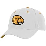 NCAA Zephyr Southern Miss Golden Eagles White DHS Fitted Hat (6 7/8)