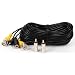 VideoSecu Video & Power 50 Feet BNC RCA Cable for Security Cameras 1JD
