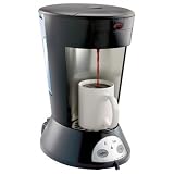 Automatic Commercial Grade Pod Coffee Brewer in Black