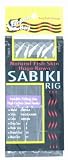 Sabiki Natural Hage-Kawa Glo Green Head 6 Drop Size 8 Hook