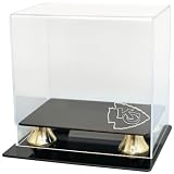 NFL Kansas City Chiefs Coach's Choice Mini Helmet Display with Museum Quality UV Upgrade