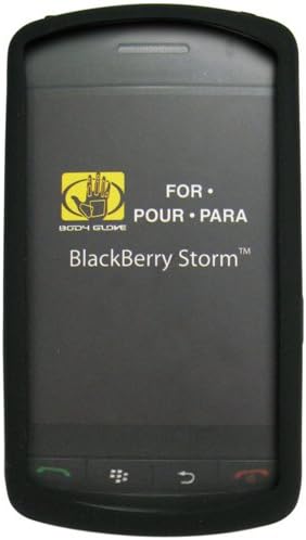 Combo of RIM BlackBerry Charging Pod (ASY-14396-008) and Body Glove Silicone protective case for Blackberry 9500 9530 Storm Thunder (9096301)