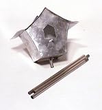 Eigenschaften   / Gartenlicht Vogelhaus, Metall Höhe ca. 90 cm
