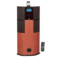 Pyle PHST90ICW 600 Watt Digital 2.1 Channel Home Theater Tower with iPod Docking Station (Cherry Wood Finish)