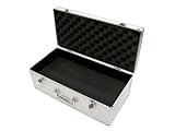 1006-SL-P Premium Aluminum Digital SLR Camera Case with One Layer of Customizable "DIY" Foam - ID: 18" x 8.5" x 6.75"