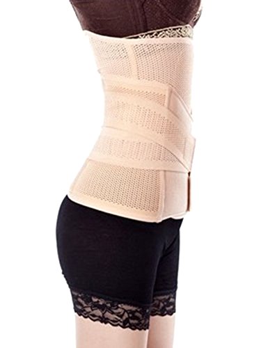 Wowlife Breathable Elastic Abdominal Binder Waist Trimmer Postpartum Recovery Belly Abdomen Waist Slimming Shaper Wrap Belt Band