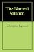 The Natural Solution The Natural Solution