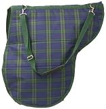 Saddle Bag - Navy/hunter Plaid