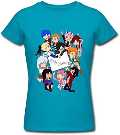 Fruits Obar 2016 Fashion Aphmau Gaming My Street Turquoise Men T-Shirt Small