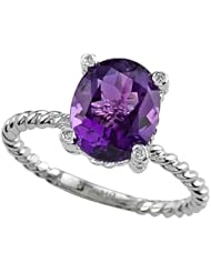 Genuine Amethyst Ring by Effy Collection®