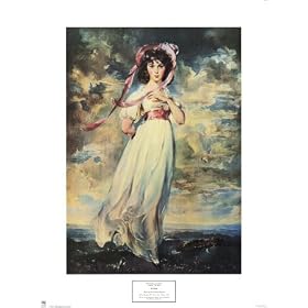 Pinkie, Sarah Barrett Moulton, 1794 Art Poster Print by Thomas Lawrence, 17x23