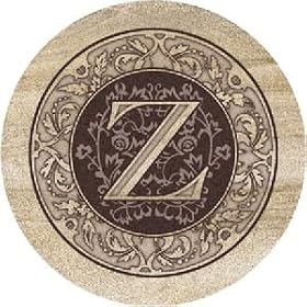 Monogram: Z - Thirstystone Sandstone Coaster Set by Thirstystone
