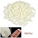 Amico 100 x Offwhite Hex Threaded PC Board Spacer Support
