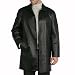 BGSD Mens Three-Quarter Leather Coat