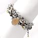 The Birds and the Bees Pewter & Crystal Triple-Strand Bracelet