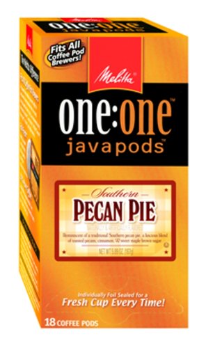 Melitta One:One Universal Fit Java Pods, Southern Pecan Pie, 18-Count Box (Pack of 4) by Melitta