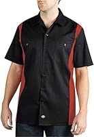Dickies Men's Big-Tall Short Sleeve Two-Tone Work Shirt