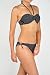 Underwired Polka Dot Black String Tie Bikini photo