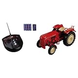 Dickie 19881 - RC Porsche Diesel Super, ferngesteuerter Traktor, rotvon "Dickie"