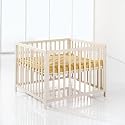 BabyDan Felix Wooden PlayPen White Wash