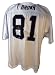 Tim Brown Signed Oakland Raiders Wilson Jersey White