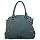 Large Studded Skull Fashion Shoulder Bag Teal Blue