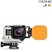 Flip Filters FLIP4 Single Filter Kit with DIVE Filter for GoPro Hero4, Hero3+ and Hero3 Cameras