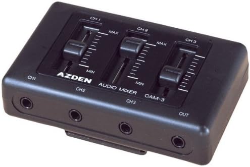 Azden CAM3 3-Channel Microphone Mixer