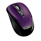 Microsoft 6BA-00026 Wireless Mobile Mouse 3000 (Purple)