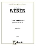 Four Piano Sonatas, Op. 24, 39, 49, 70 (Kalmus Edition)