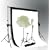 CowboyStudio Photo Studio Continous Lighting kit, 10' X 13' Black & White Muslin Backdrops with Backdrop Support System