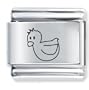 Duckling Holiday Italian Charm