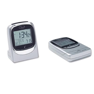 Internt'l Global Radio Control Atomic Travel Clock